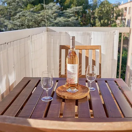 T3 Spacieux Avec La Clim, Wifi & Parking * ル・プラデ